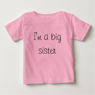 Ich bin eine große Schwester Baby T-shirt