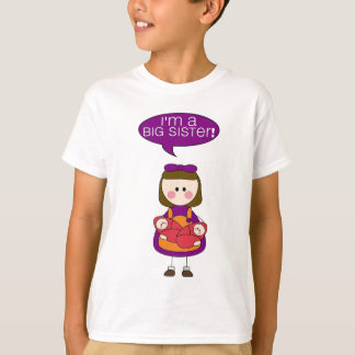 ich bin eine große Schwester (Doppelmädchen) T-Shirt