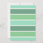 Ich bin eine große Schwester (grün), die eine flac Ankündigung (Rückseite)