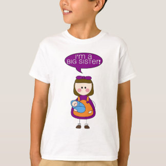 ich bin eine große Schwester! (Junge) T-Shirt