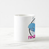 Ich bin eine große Tasse - Black 11 oz Ringer  (Mittel)