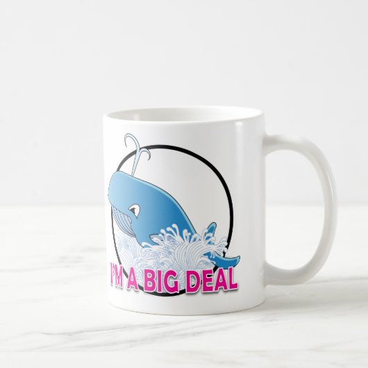 Ich bin eine große Tasse - Black 11 oz Ringer  (Rechts)