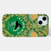 Ich bin eine grüne Hexe! Case-Mate iPhone Hülle (Rückseite (Horizontal))