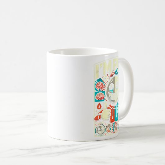 Ich bin eine gute Hilfe Depression Angst psychisch Kaffeetasse (VorderseiteRechts)