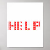 Ich bin eine gute Hilfe Depression Angst psychisch Poster (Vorne)