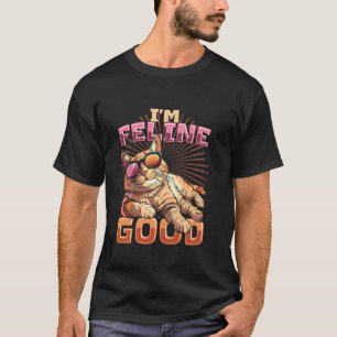 Ich bin eine gute Katze mit Sonnenbrille Gute Laun T-Shirt