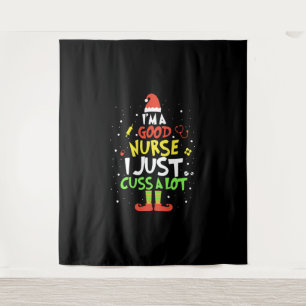 Ich bin eine gute Krankenschwester, die ich mir nu Wandteppich