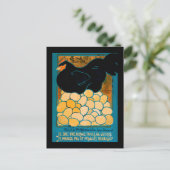 Ich bin eine gute Kriegsfrau Postkarte (Stehend Vorderseite)