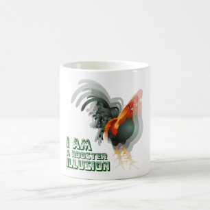 Ich bin eine Hahn-Illusion Kaffeetasse