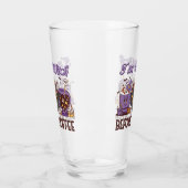 Ich bin eine Hexe vor dem Kaffee Glas (Links)