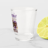 Ich bin eine Hexe vor dem Kaffee Schnapsglas (Rechts)