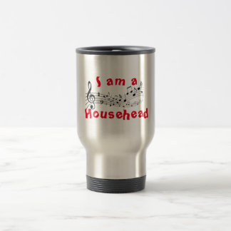 Ich bin eine Househead Reise-Tasse Reisebecher