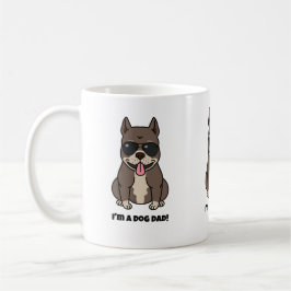 Ich bin eine Hunde-Vater-Tasse - perfekt für den V Kaffeetasse