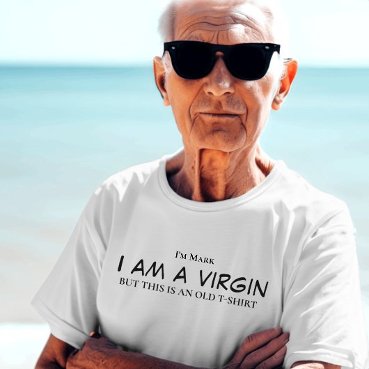 ICH BIN EINE JUNGFRAU - FUNNY MEN T-Shirt