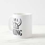 Ich bin eine Kaffeekaffee-Tasse Kaffeetasse (Vorderseite Links)