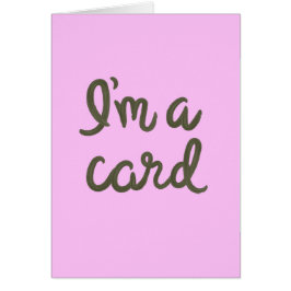 Ich bin eine Karte, duh