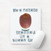 Ich bin eine Kartoffel Mousepad (Mit Mouse)