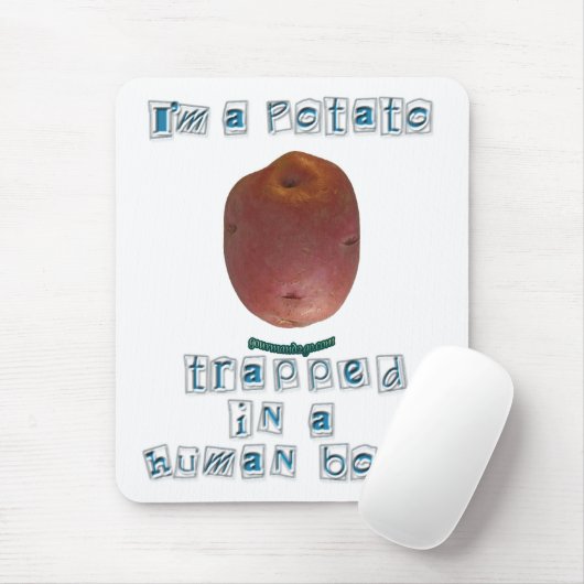 Ich bin eine Kartoffel Mousepad (Mit Mouse)