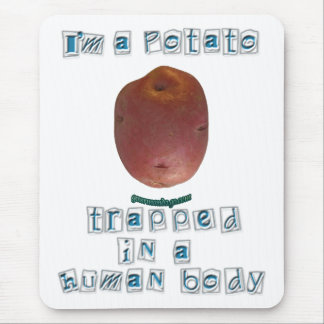 Ich bin eine Kartoffel Mousepad