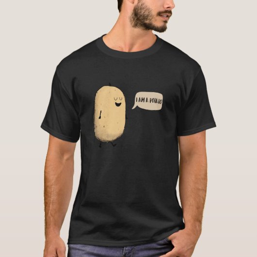 Ich bin eine Kartoffel! T-Shirt (Vorderseite)
