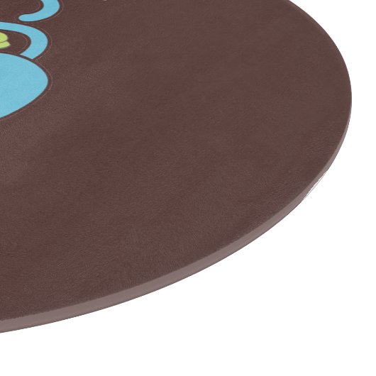 Ich bin eine Katze, die gut blaubraun ist Schneidebrett (Ecke)