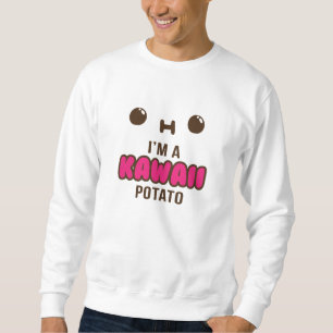 Ich bin eine Kawaii Kartoffel Crewneck Sweatshirt