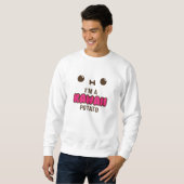 Ich bin eine Kawaii Kartoffel Sweatshirt (Vorne ganz)