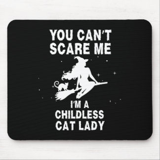Ich bin eine kinderlose Katzen-Hexe Mousepad