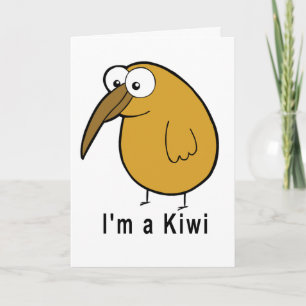 Ich bin eine Kiwi Karte