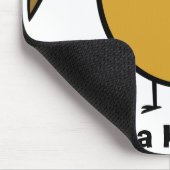 Ich bin eine Kiwi Mousepad (Ecke)