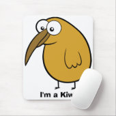 Ich bin eine Kiwi Mousepad (Mit Mouse)