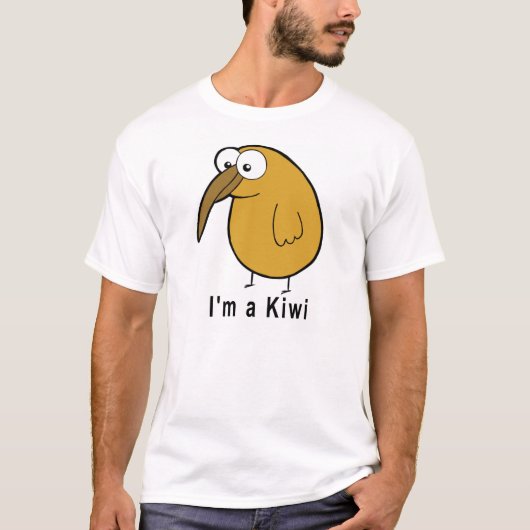 Ich bin eine Kiwi T-Shirt (Vorderseite)