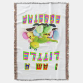 Ich bin eine kleine Eggstra Decke (Vorderseite Vertikal)