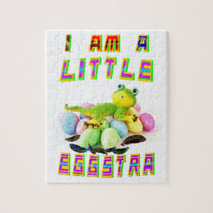 Ich bin eine kleine Eggstra Puzzle