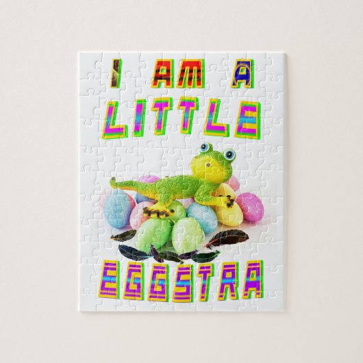 Ich bin eine kleine Eggstra Puzzle (Vertikal)