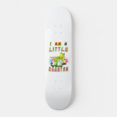 Ich bin eine kleine Eggstra Skateboard (Vorderseite)
