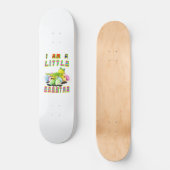 Ich bin eine kleine Eggstra Skateboard (Vorderseite)
