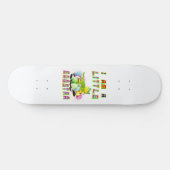 Ich bin eine kleine Eggstra Skateboard (Horizontal)