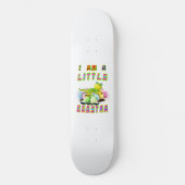 Ich bin eine kleine Eggstra Skateboard (Vorderseite)