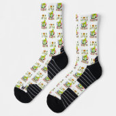 Ich bin eine kleine Eggstra Socken (Links)