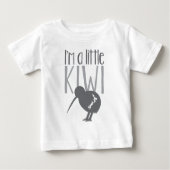 Ich bin eine kleine Kiwi mit niedlichem Baby T-shirt (Vorderseite)