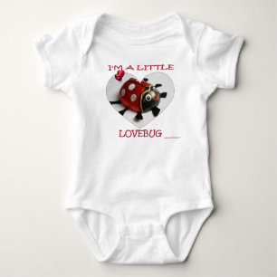 Ich bin eine kleine Liebe-Wanze Baby Strampler
