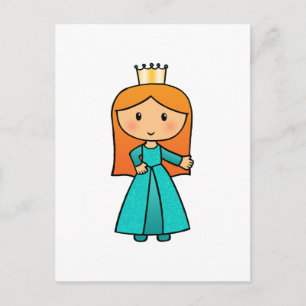 Ich bin eine kleine Prinzessin Postkarte