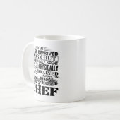 Ich bin eine Kochs-Tasse Kaffeetasse (Vorderseite Links)