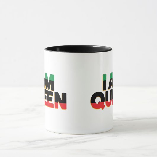 Ich bin eine Königin-Tasse Tasse (Zentrum)