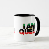 Ich bin eine Königin-Tasse Tasse (VorderseiteRechts)