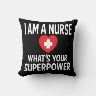 Ich bin eine Krankenpfleger-Superkraft, Nursing RN Kissen