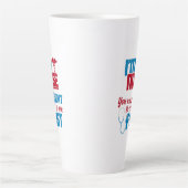 Ich bin eine Krankenschwester, die du gleich in ei Milchtasse (Vorderseite)