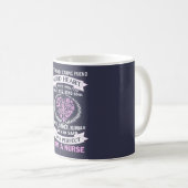 ICH BIN EINE KRANKENSCHWESTER KAFFEETASSE (VorderseiteRechts)