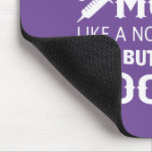Ich bin eine Krankenschwester-Mama Mousepad (Ecke)